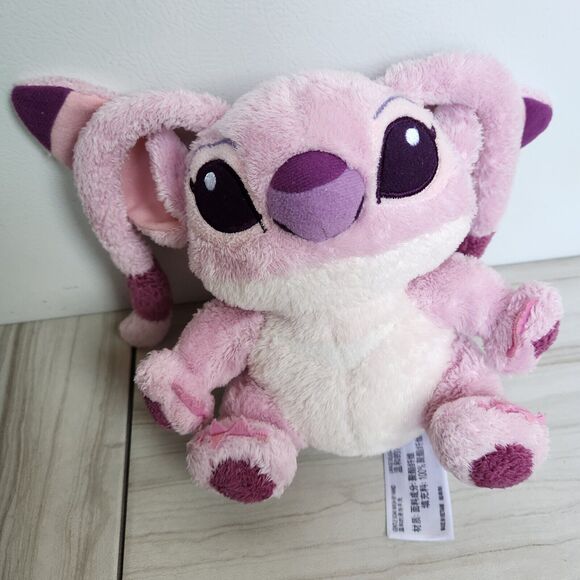 Disney Parks Lilo & Stitch Girlfriend Angel Pink Purple 8" Plush Stuffed Toy - Picture 2 of 10